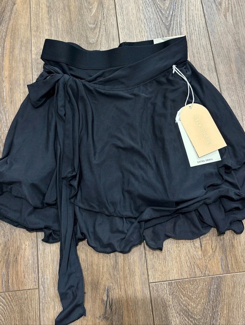 New Blogilates Dance Studio Wrap Skort Black
